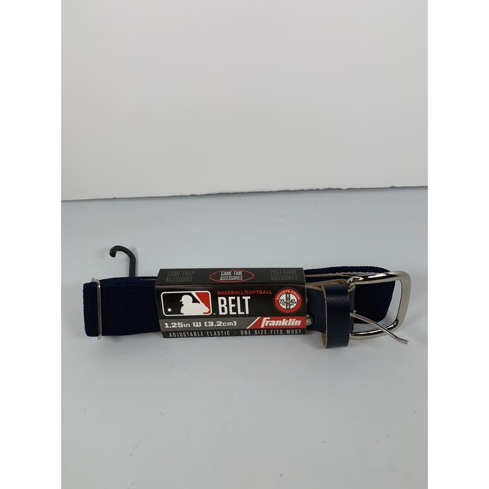 Baseball Softball Blue Belt Franklin New NWT 22"‎ To 42" Adjustable Navy Blue